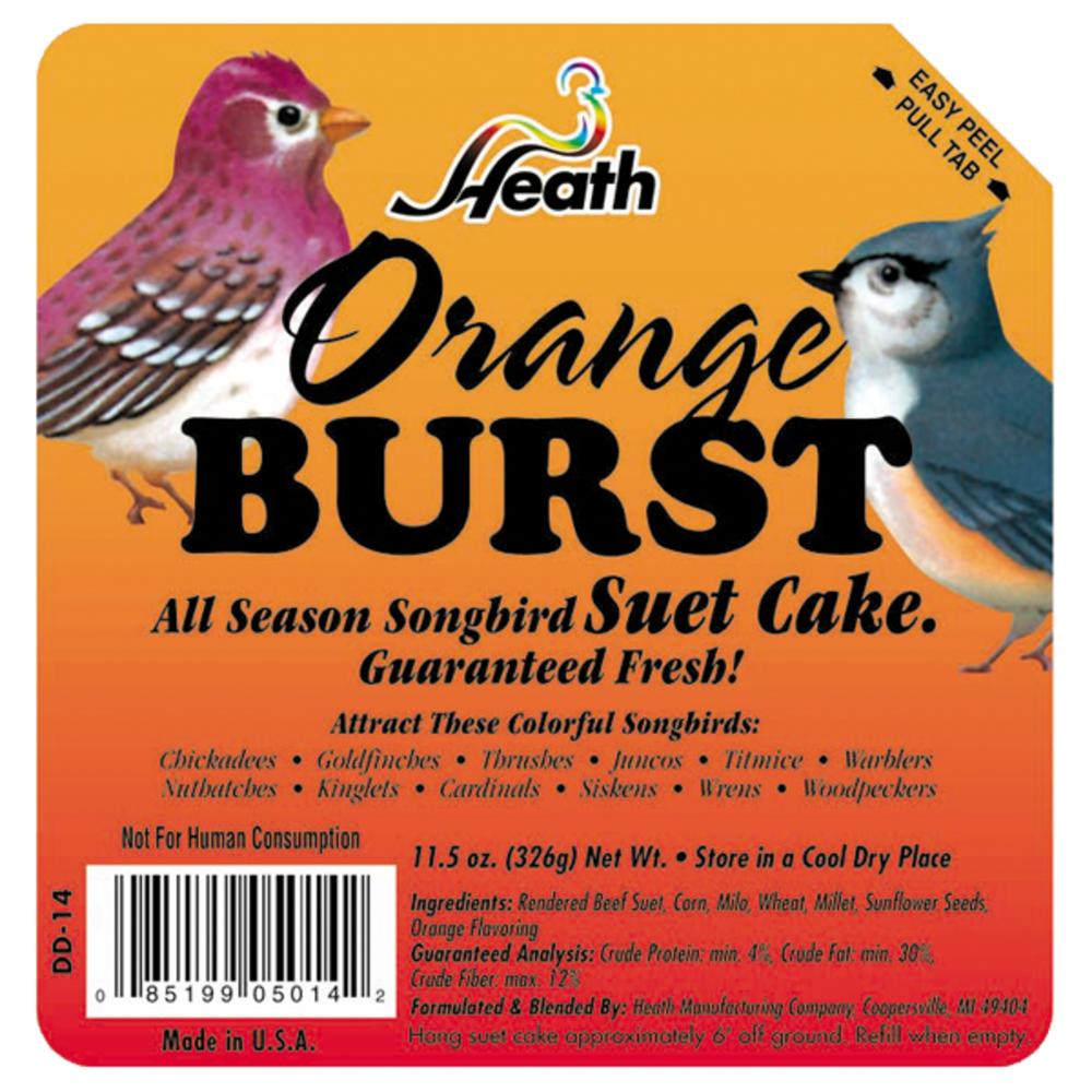 orange burst suet